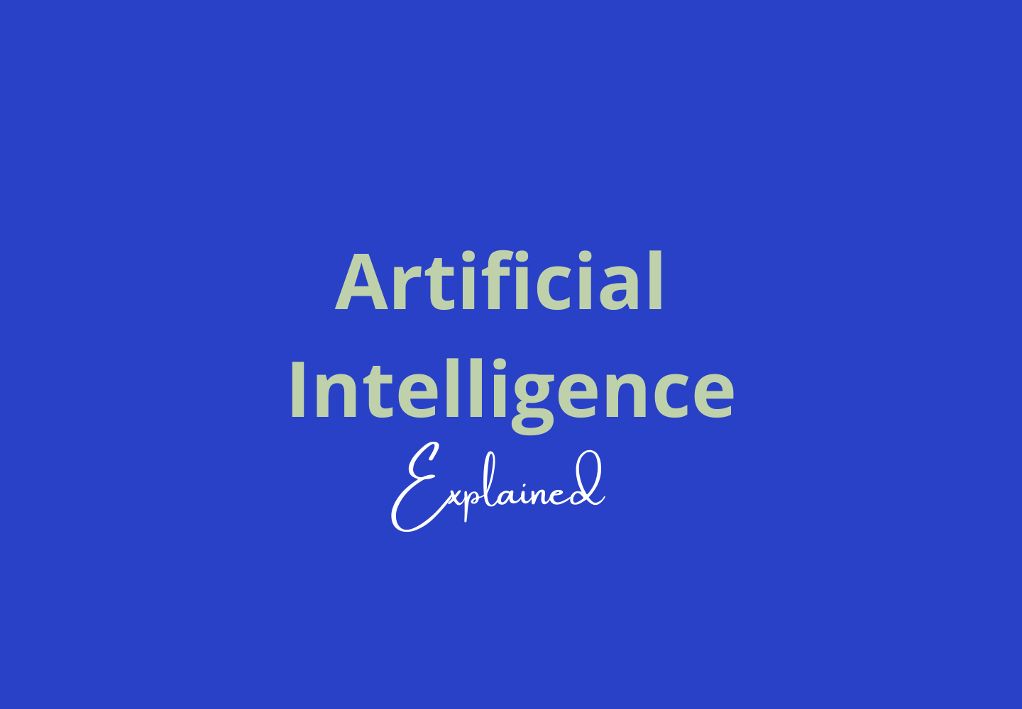 What is artificial intelligence? - Digital Finance